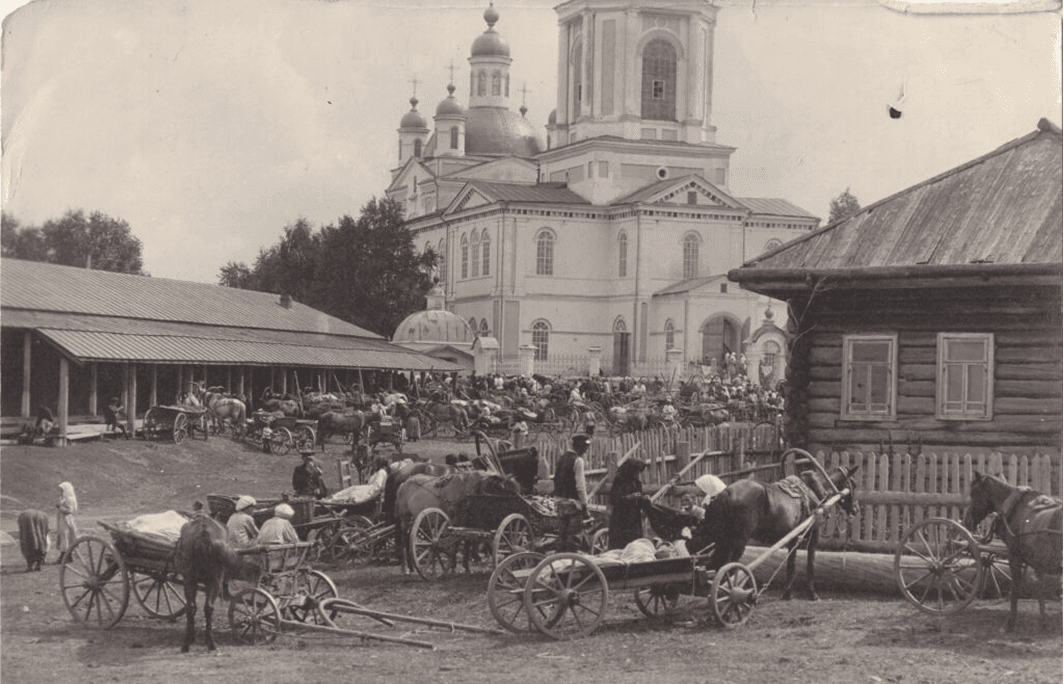 История в одном кадре: Никольский храм в Черновском в 1920-е годы