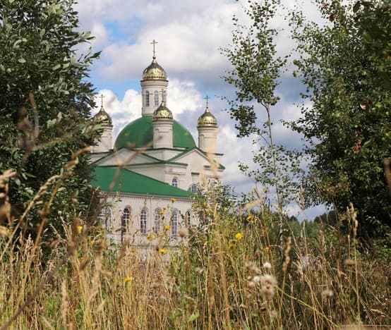 Возрождённые купола над Черновским